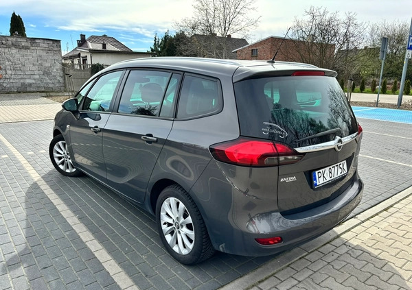 Opel Zafira cena 32900 przebieg: 197000, rok produkcji 2013 z Kalisz małe 211